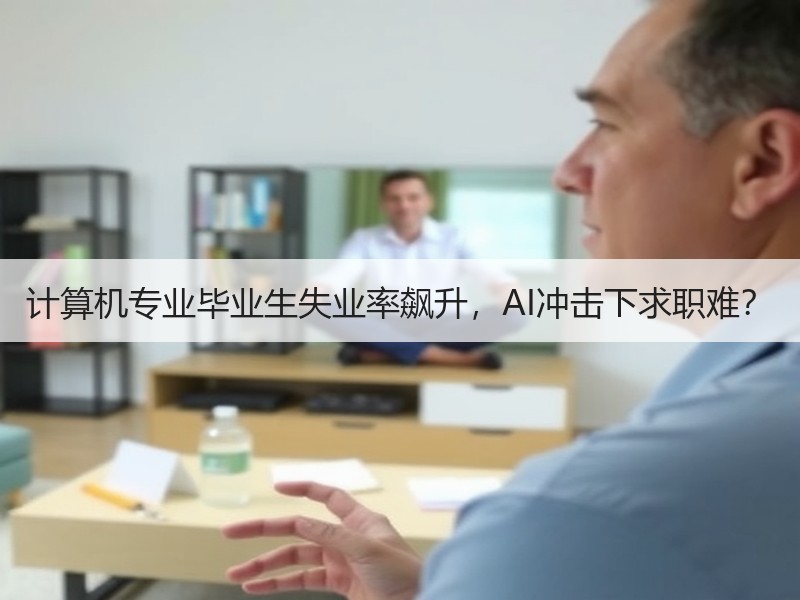 计算机专业毕业生失业率飙升，AI冲击下求