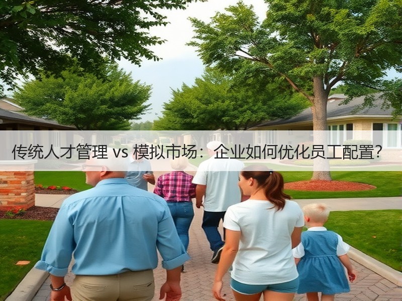 传统人才管理 vs 模拟市场：企业如何优