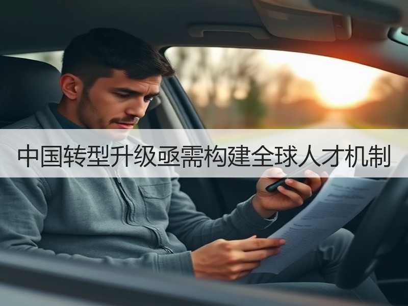 中国转型升级亟需构建全球人才机制