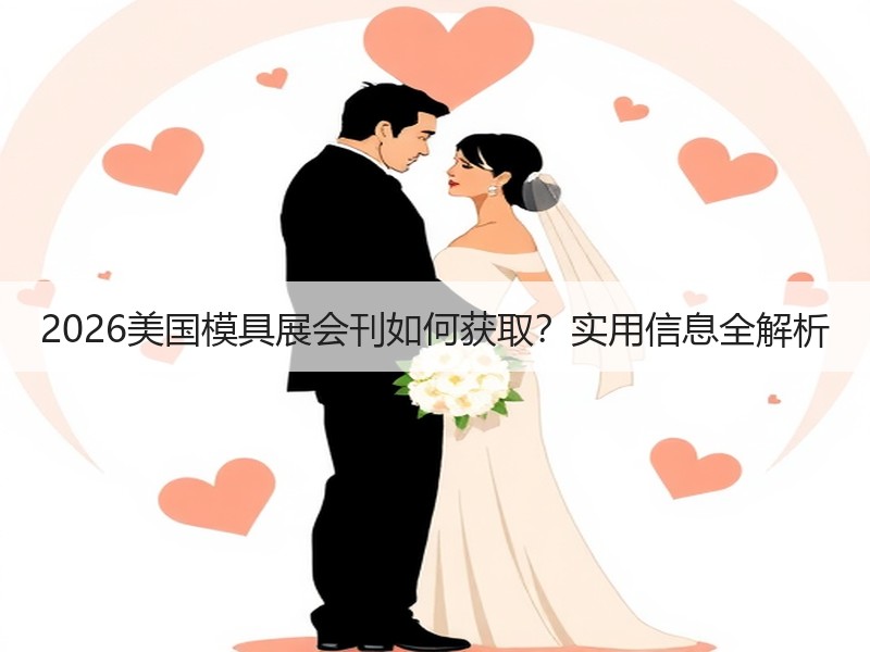 2026美国模具展会刊如何获取？实用信息