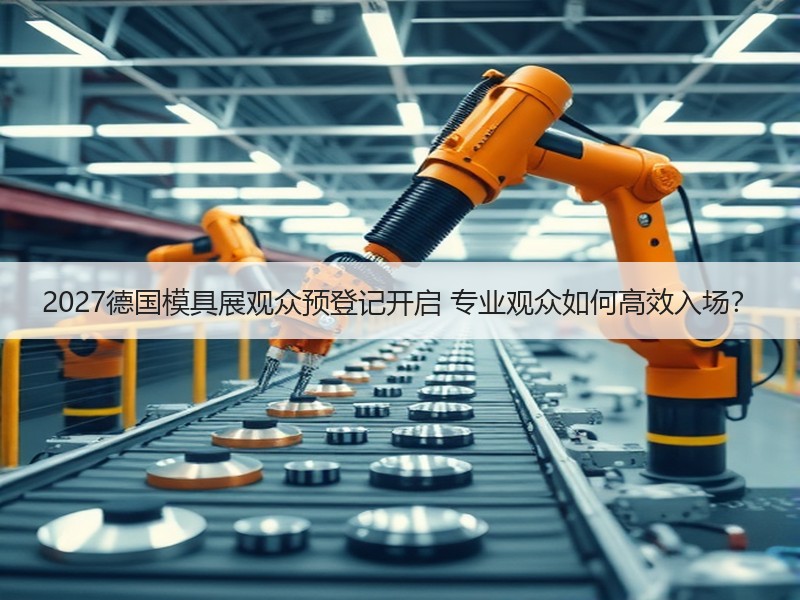 2027德国模具展观众预登记开启 专业观