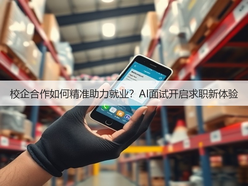 校企合作如何精准助力就业？AI面试开启求