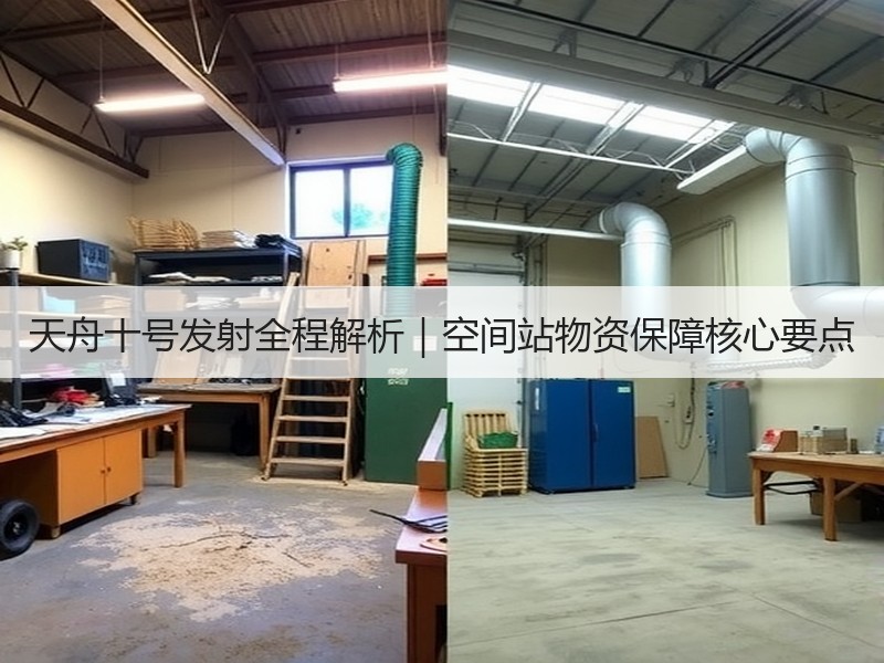 天舟十号发射全程解析｜空间站物资保障核心