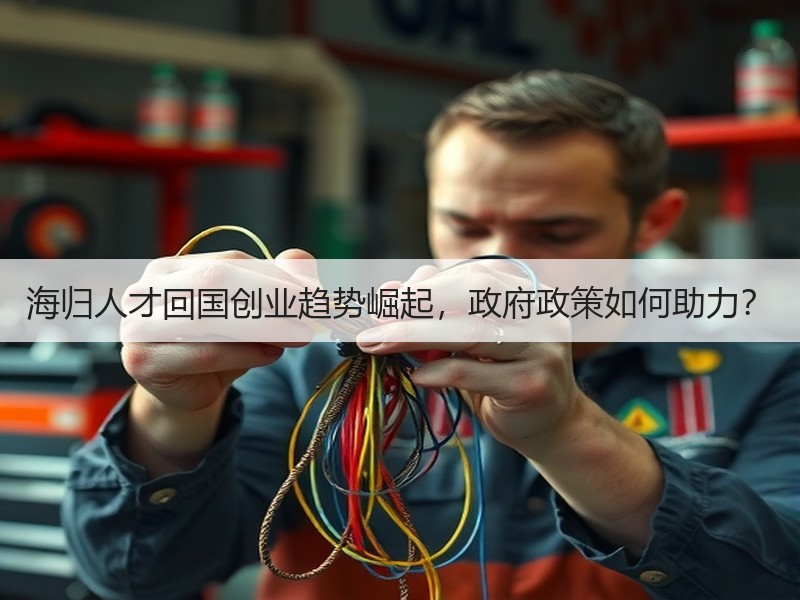 海归人才回国创业趋势崛起，政府政策如何助