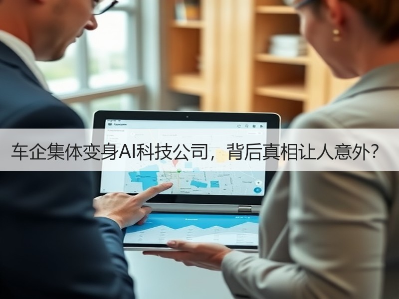 车企集体变身AI科技公司，背后真相让人意