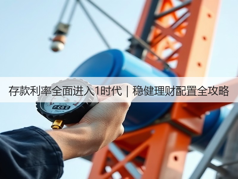 存款利率全面进入1时代｜稳健理财配置全攻