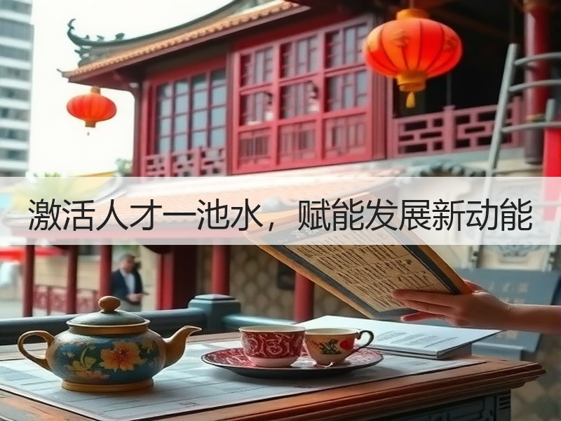 激活人才一池水，赋能发展新动能