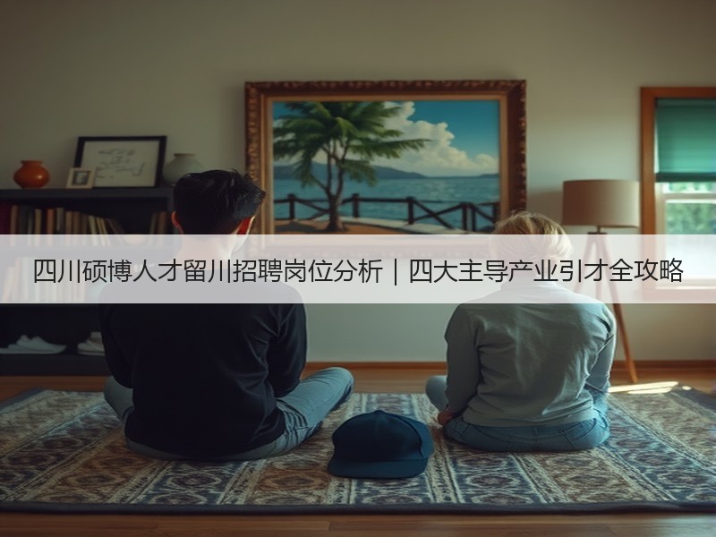 四川硕博人才留川招聘岗位分析｜四大主导产