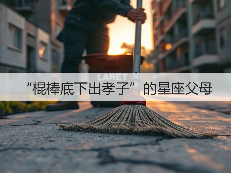 “棍棒底下出孝子”的星座父母