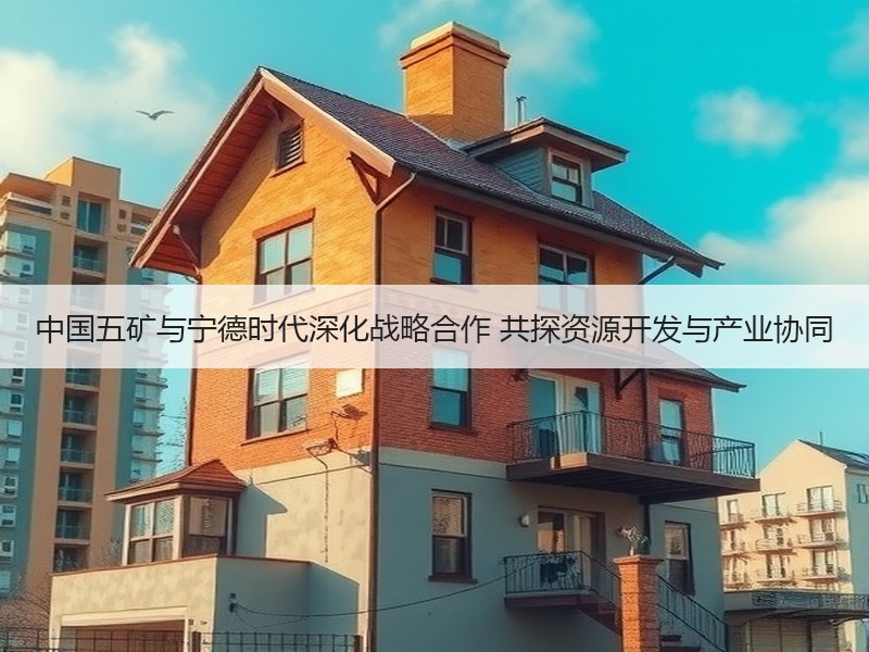 中国五矿与宁德时代深化战略合作 共探资源