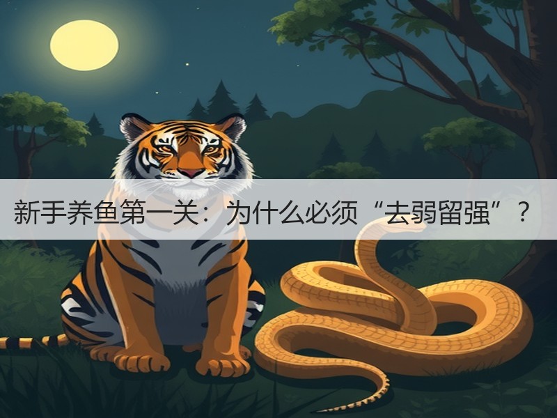 新手养鱼第一关：为什么必须“去弱留强”？