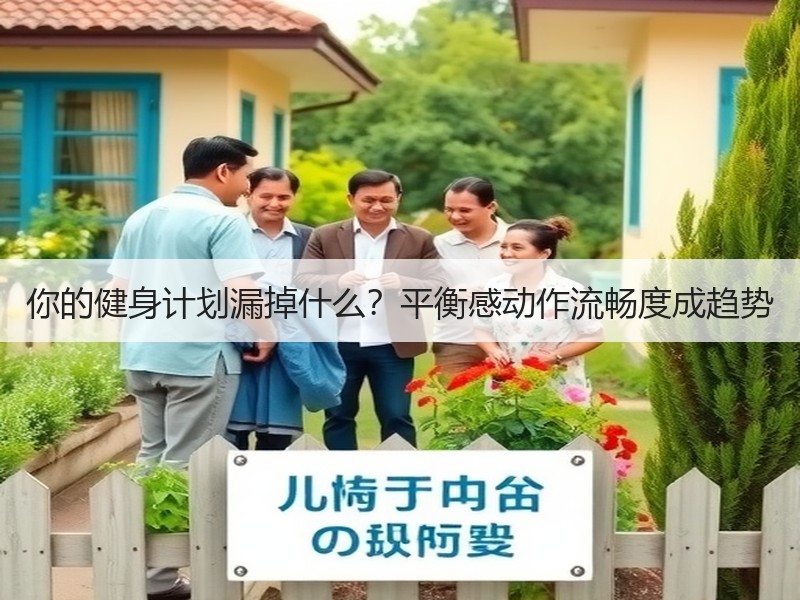 你的健身计划漏掉什么？平衡感动作流畅度成