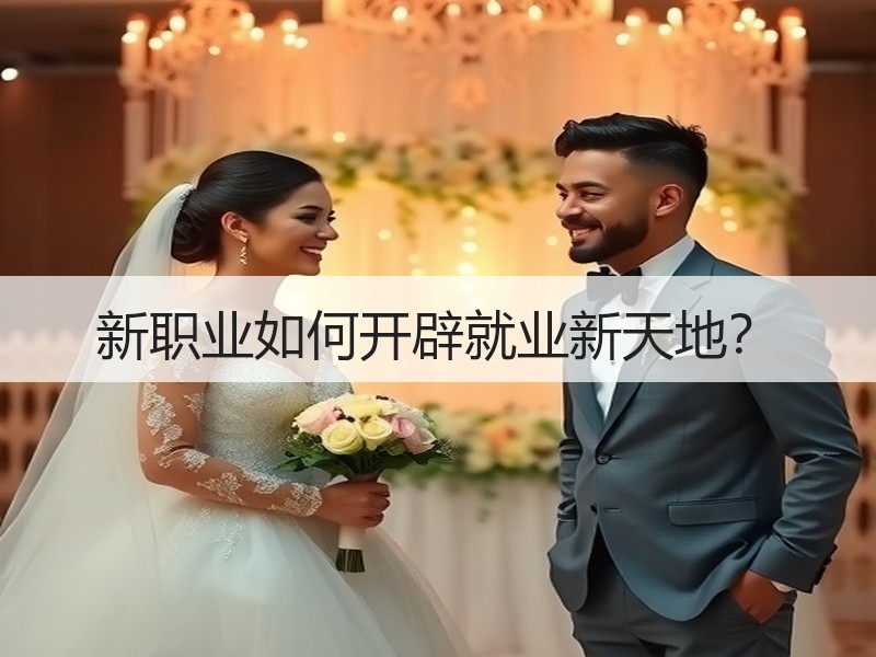 新职业如何开辟就业新天地？