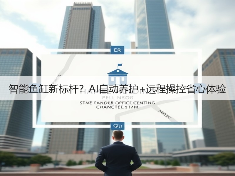 智能鱼缸新标杆？AI自动养护+远程操控省