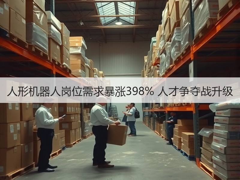 人形机器人岗位需求暴涨398% 人才争夺