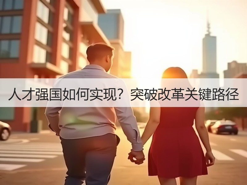 人才强国如何实现？突破改革关键路径