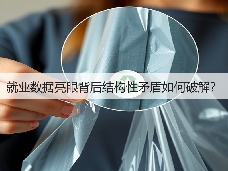 就业数据亮眼背后结构性矛盾如何破解？