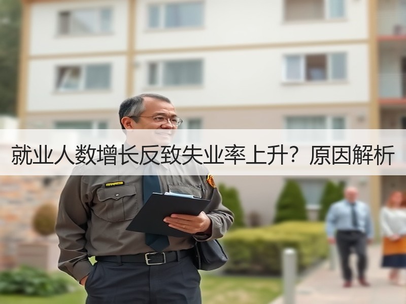 就业人数增长反致失业率上升？原因解析