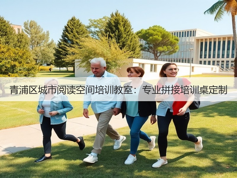 青浦区城市阅读空间培训教室：专业拼接培训