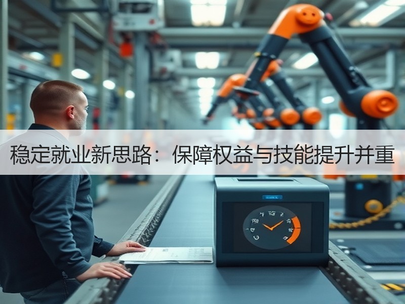 稳定就业新思路：保障权益与技能提升并重