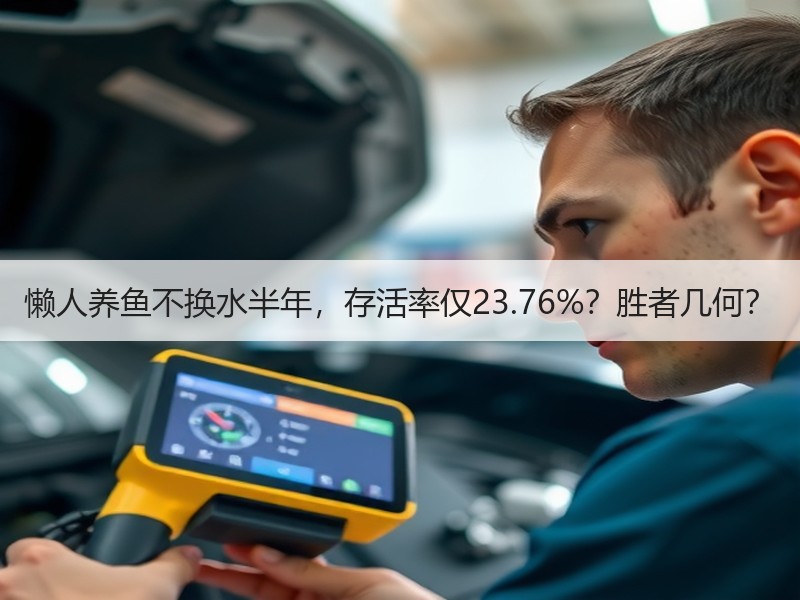 懒人养鱼不换水半年，存活率仅23.76%