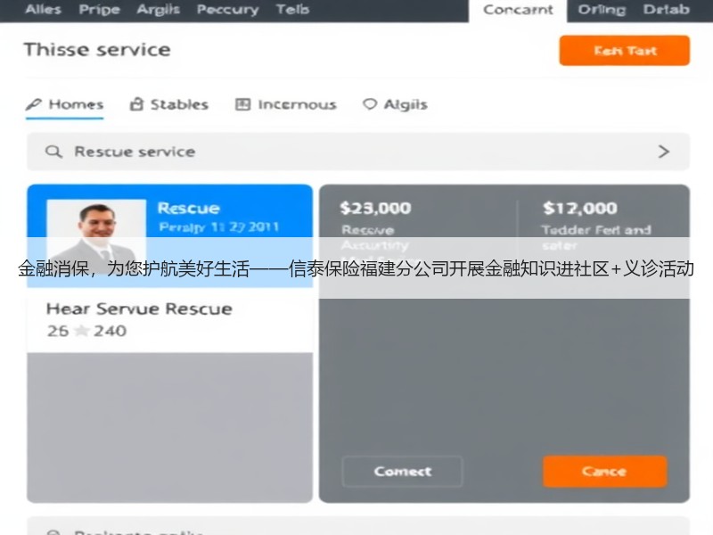金融消保，为您护航美好生活——信泰保险福