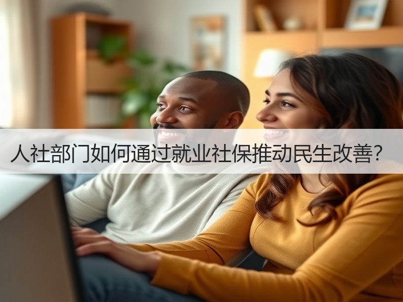 人社部门如何通过就业社保推动民生改善？