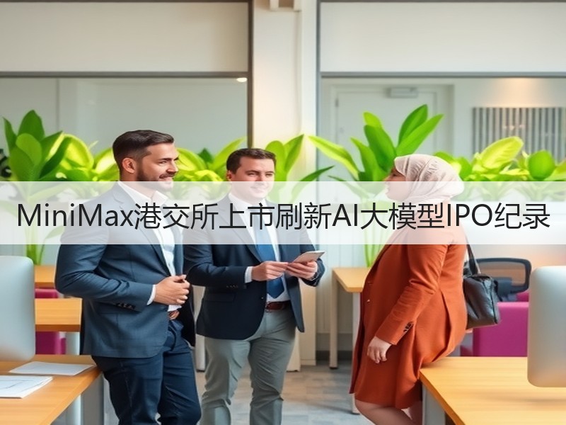 MiniMax港交所上市刷新AI大模型I