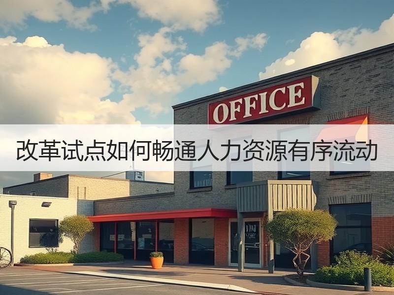 改革试点如何畅通人力资源有序流动