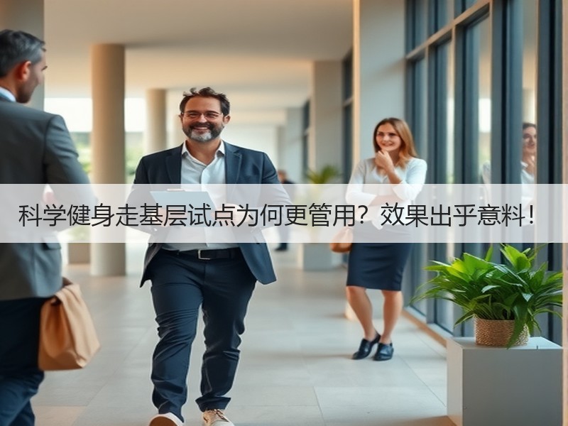 科学健身走基层试点为何更管用？效果出乎意