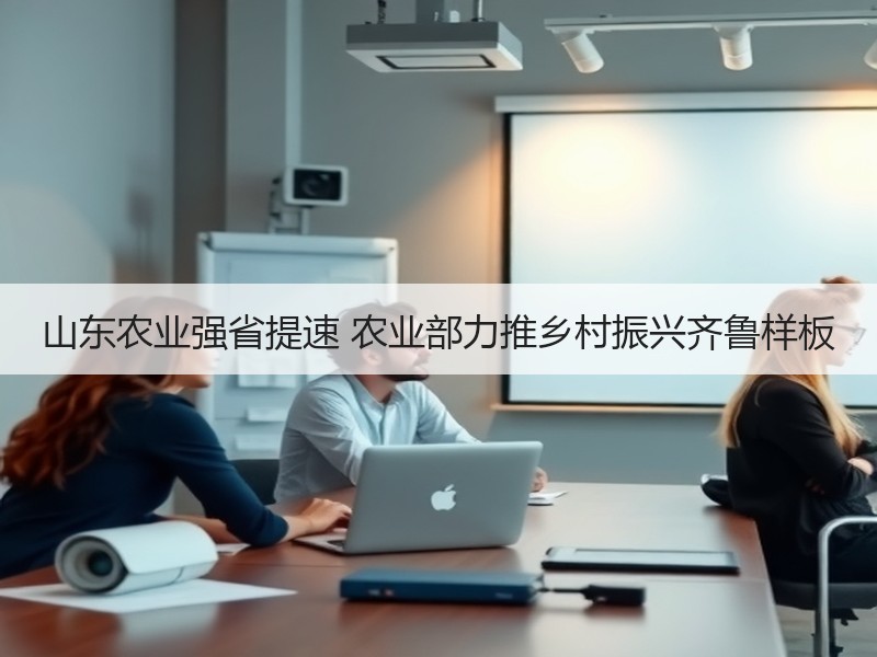 山东农业强省提速 农业部力推乡村振兴齐鲁