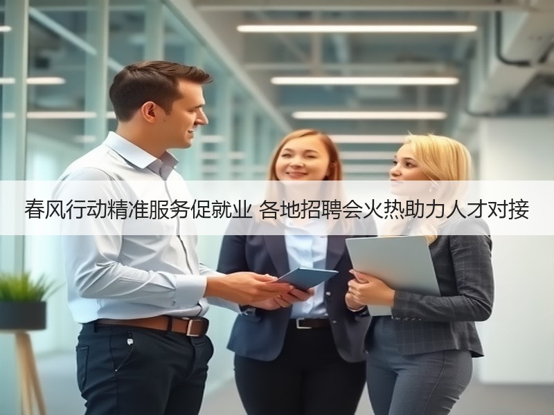 春风行动精准服务促就业 各地招聘会火热助