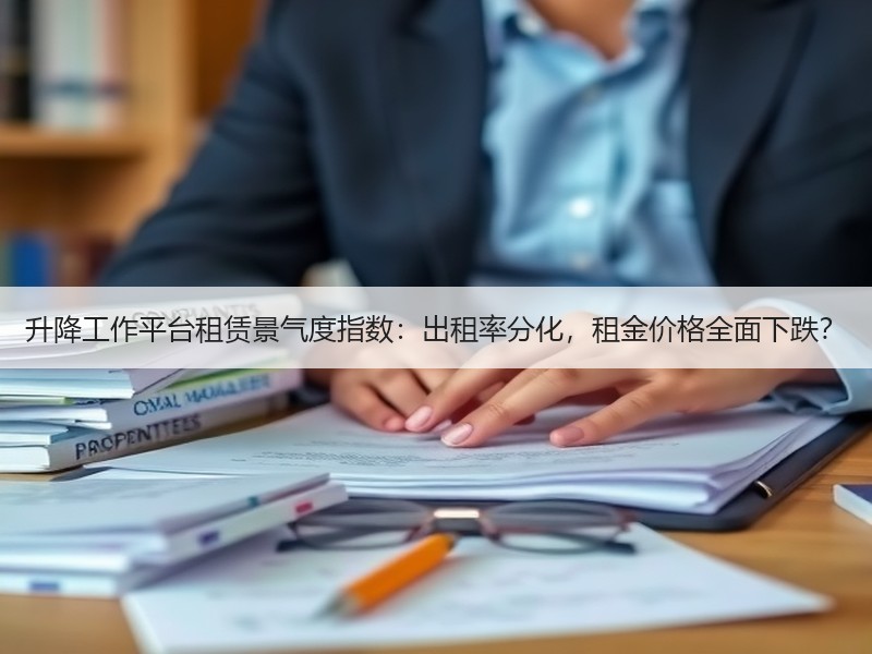 升降工作平台租赁景气度指数：出租率分化，