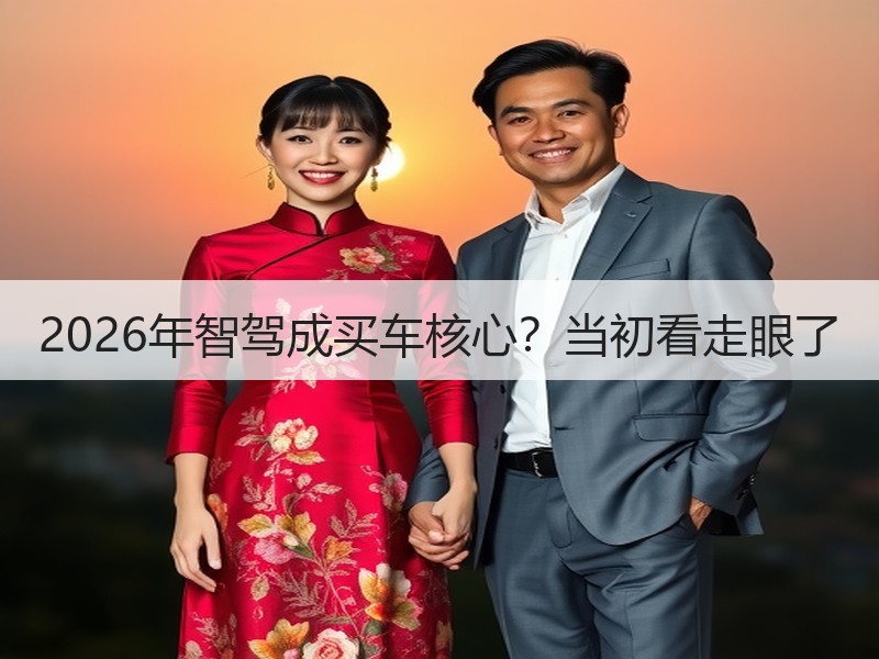2026年智驾成买车核心？当初看走眼了