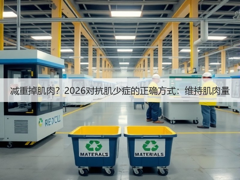减重掉肌肉？2026对抗肌少症的正确方式