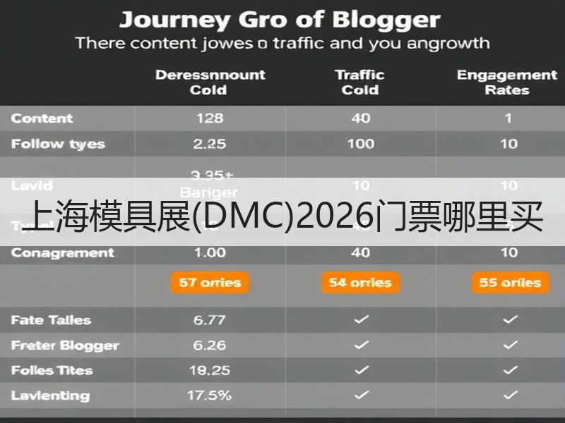 上海模具展(DMC)2026门票哪里买