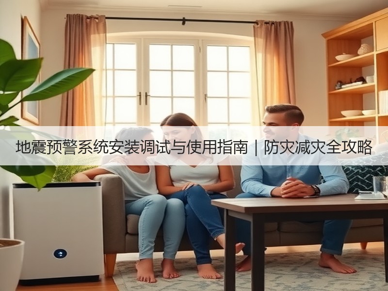 地震预警系统安装调试与使用指南｜防灾减灾