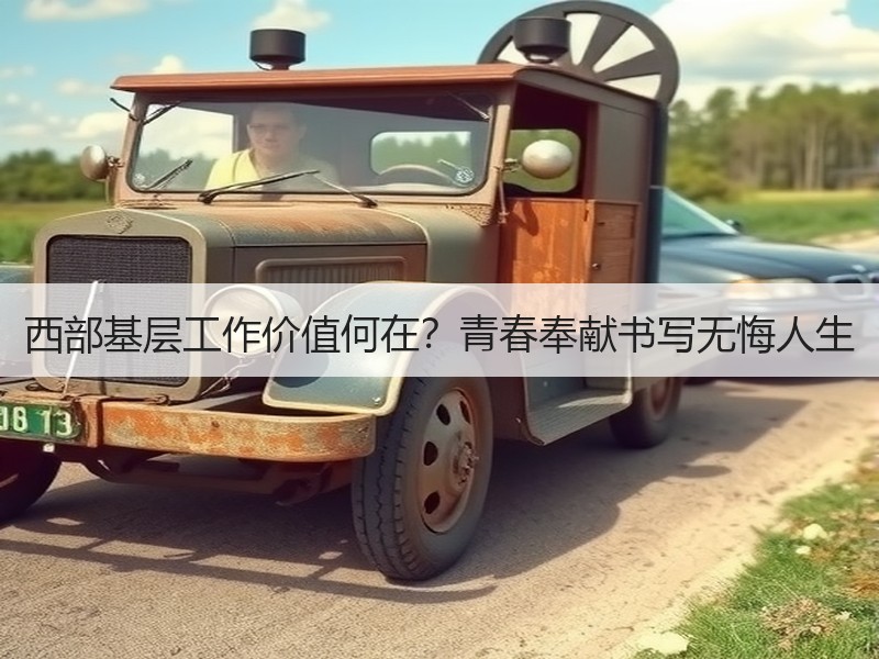 西部基层工作价值何在？青春奉献书写无悔人