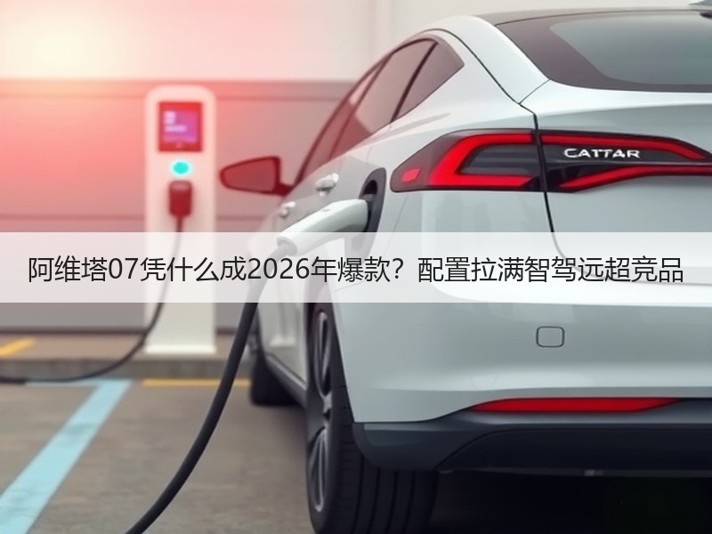 阿维塔07凭什么成2026年爆款？配置拉
