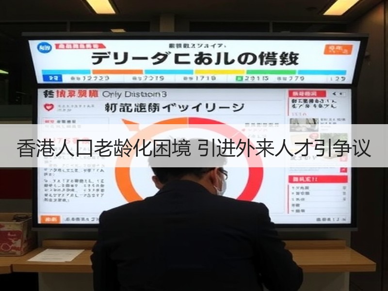 香港人口老龄化困境 引进外来人才引争议