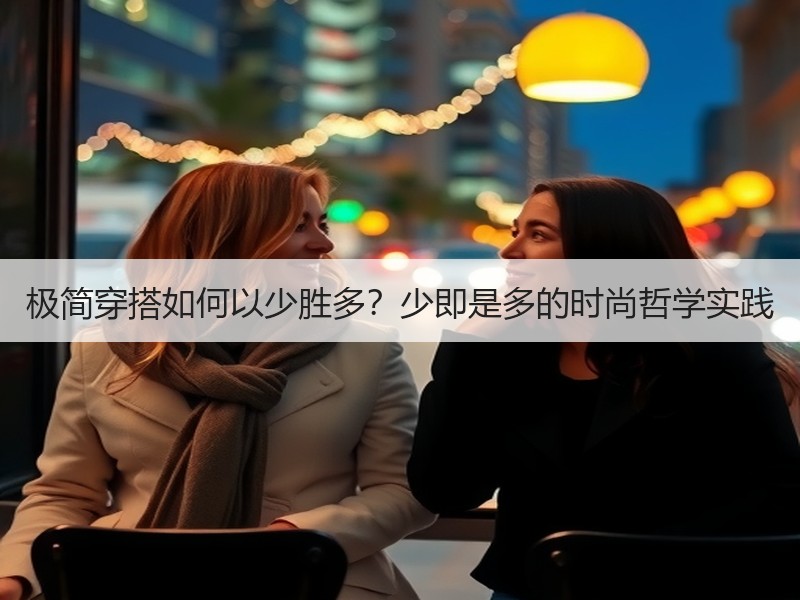 极简穿搭如何以少胜多？少即是多的时尚哲学