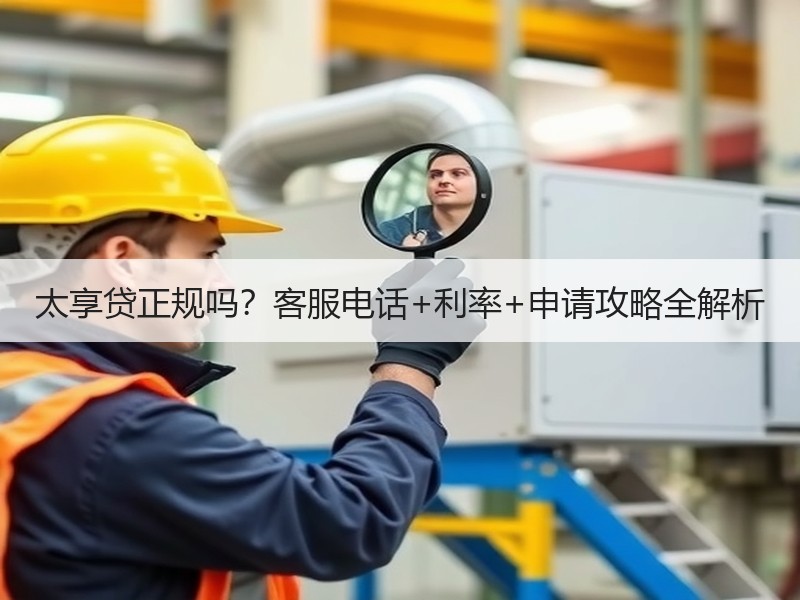 太享贷正规吗？客服电话+利率+申请攻略全