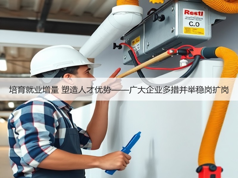 培育就业增量 塑造人才优势——广大企业多