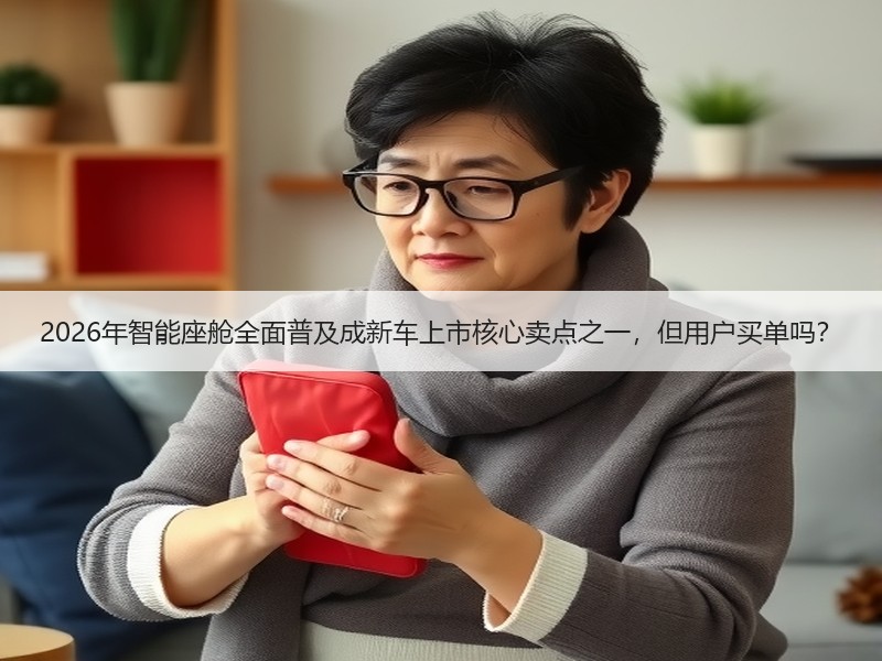 2026年智能座舱全面普及成新车上市核心