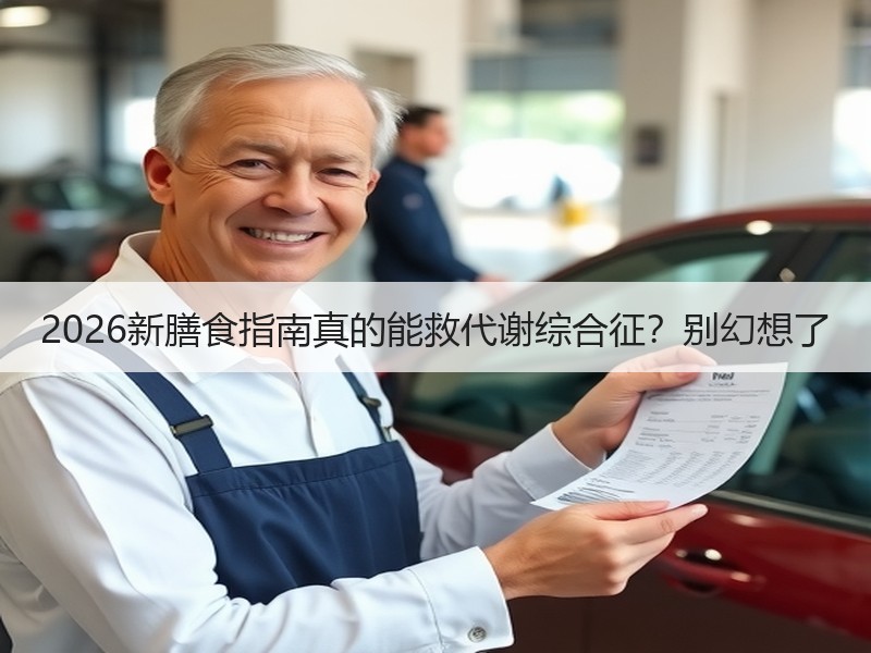 2026新膳食指南真的能救代谢综合征？别