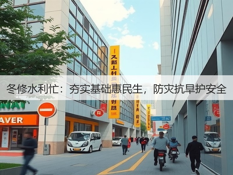 冬修水利忙：夯实基础惠民生，防灾抗旱护安