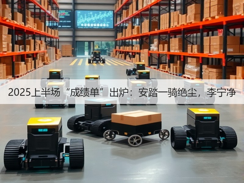2025上半场“成绩单”出炉：安踏一骑绝