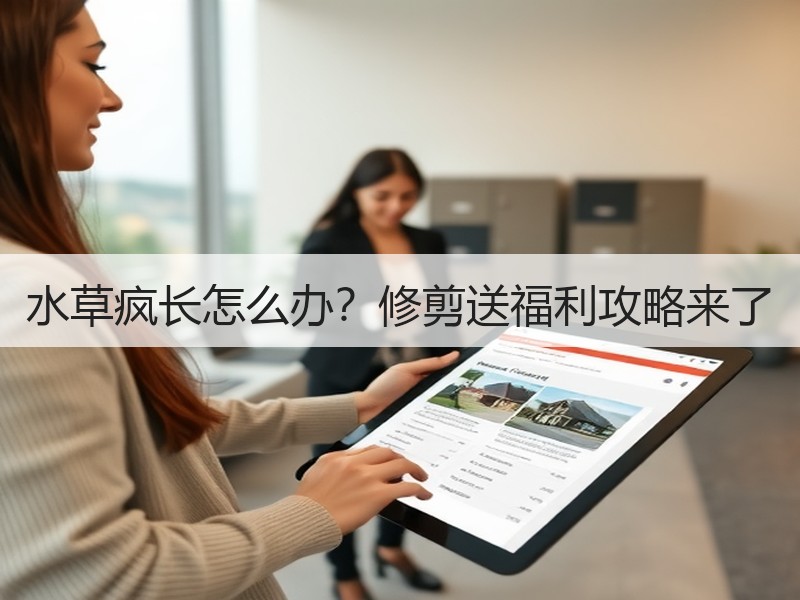 水草疯长怎么办？修剪送福利攻略来了