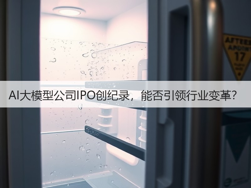 AI大模型公司IPO创纪录，能否引领行业