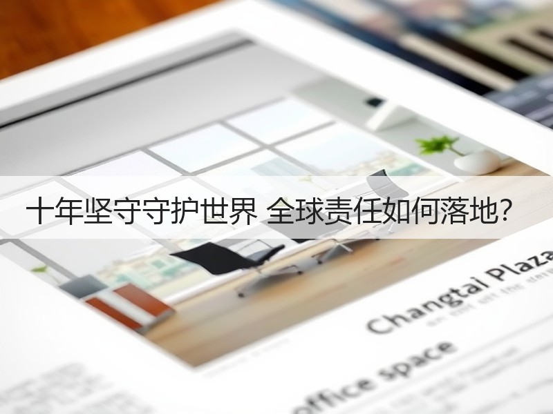 十年坚守守护世界 全球责任如何落地？